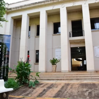 IMÓVEL: Prédio do antigo fórum abriga atualmente a Secretaria Municipal de Cultura IMÓVEL: Prédio do antigo fórum abriga atualmente a Secretaria Municipal de Cultura