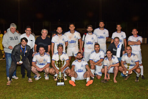 Final do Campeonato de futebol Society no Grêmio