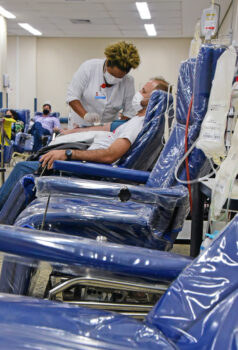 SANGUE Campanha Junho Vermelho incentiva doação regular de sangue