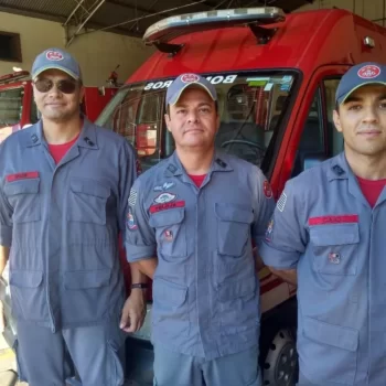 92232 Bombeiros socorrem motociclista ferido em acidente