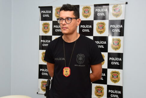 Delegado Rafael confirmou o início das investigações visando identificação do suspeito registro