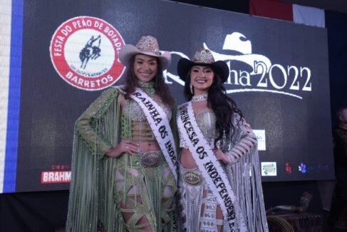 Thalita Aguileira foi escolhida rainha e Mariana Roberti ficou como princesa Barretos elege rainha e princesa da Festa do Peão