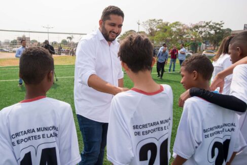 _MON2986 Na manhã desta quinta-feira, visitou a cidade de Barretos, o secretário estadual de Esportes, Thiago Milhin.